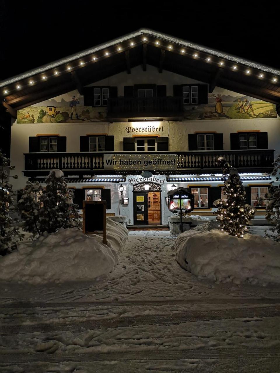 Hotel zur Post Kreuth Exterior foto